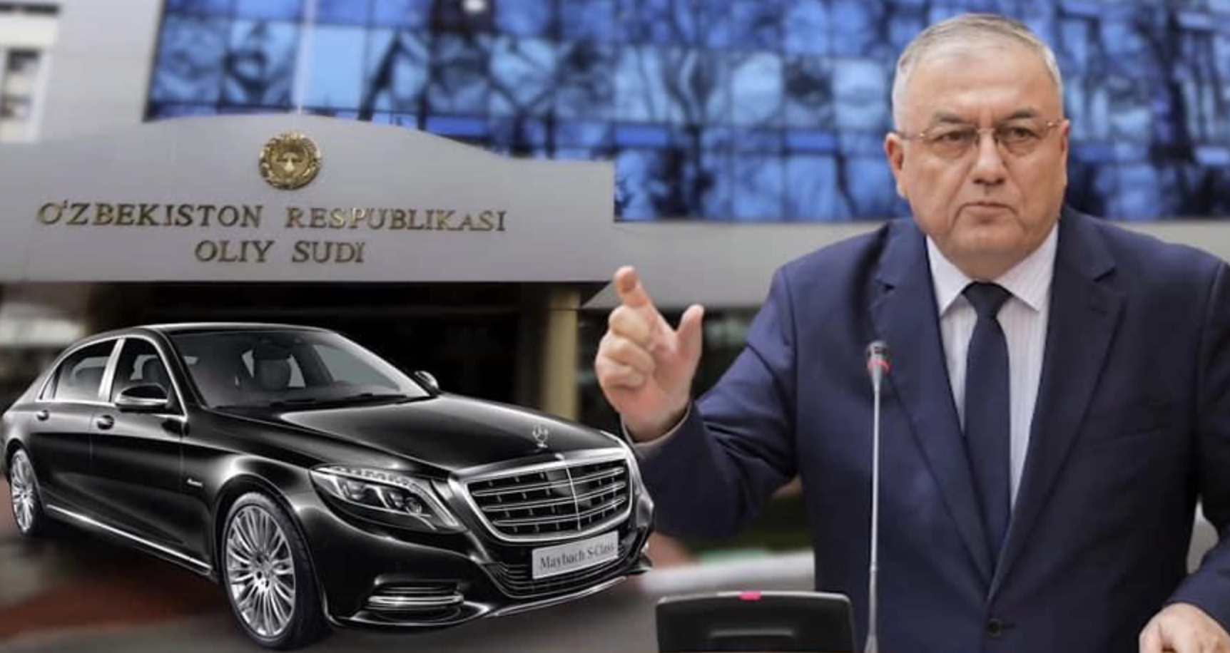 Oliy sud raisi 150 ming dollarlik mashina minishga loyiqmi?